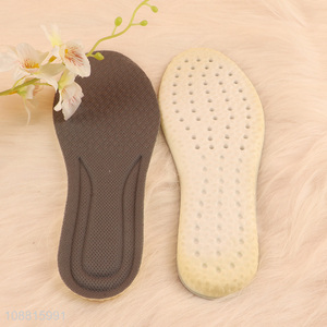 Good selling comfortable breathable pu massage shoes insoles