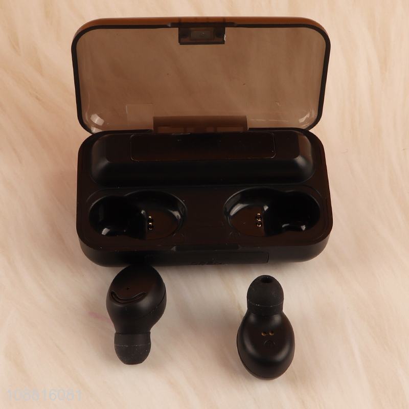 Good selling wireless earbuds with power bank