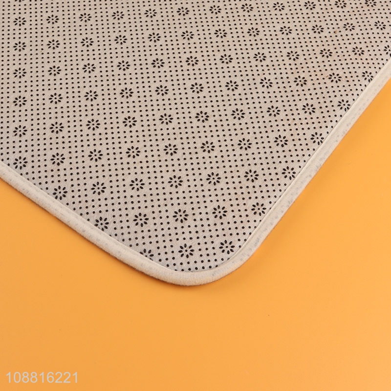 Good price rectangle anti-slip floor mat door mat