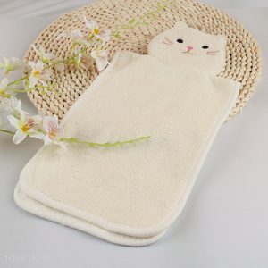 Hot items cat shape coral fleece hand <em>towel</em>