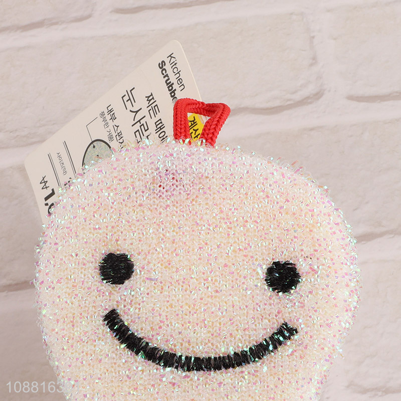 Hot sale snowman shaped kitchen scouring pad