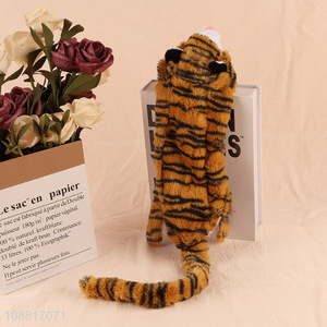 Good quality tiger shape <em>dog</em> squeak toy for puppies