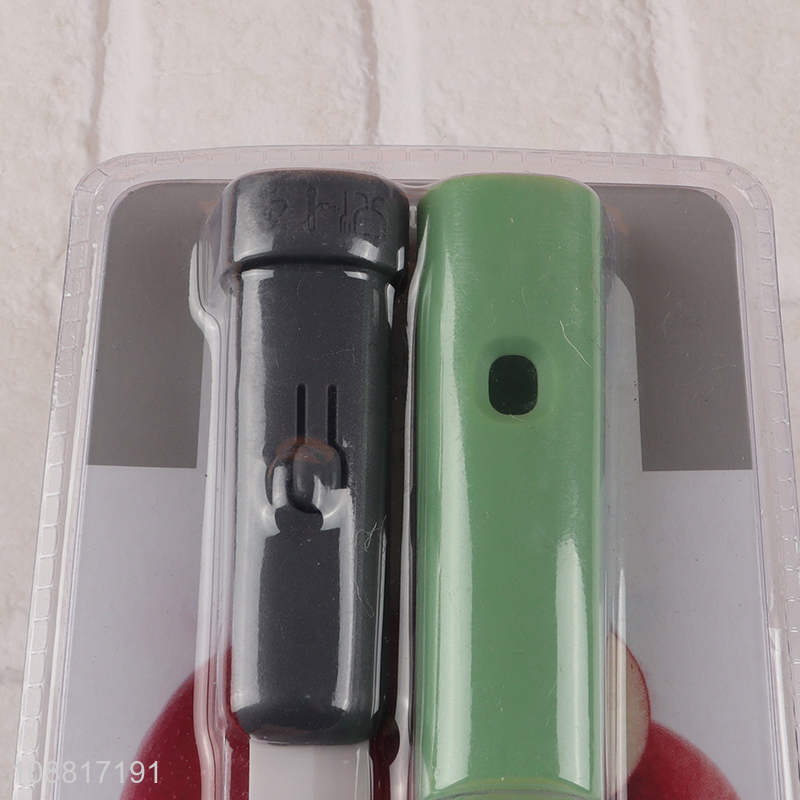 Wholesale 2-in-1 combo ceramic fruit peeler with paring knife