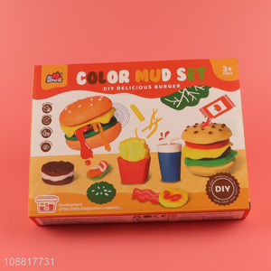 Latest design diy color mud set children play dough set