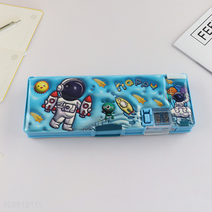 China imports kids cartoon <em>pencil</em> case multifunctional <em>pencil</em> box