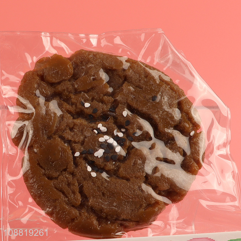 China factory cookies shape tpr squeeze toys