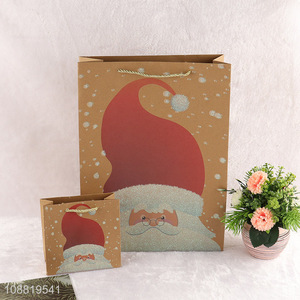 Wholesale heavy duty Christmas gift bag with handles