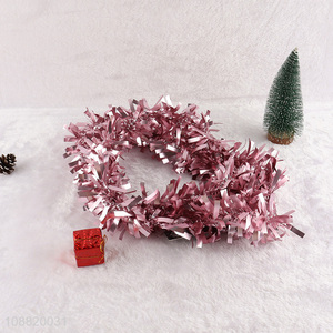 Custom Christmas tinsel garland Christmas tree hanging ornaments