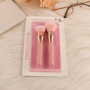 Latest products 2pcs makeup tool makeup brush blush brush