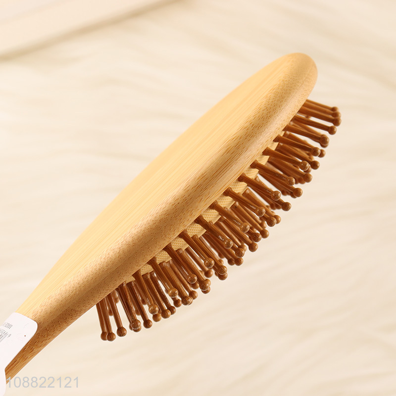 Hot products bamboo massage women hair comb hair brush