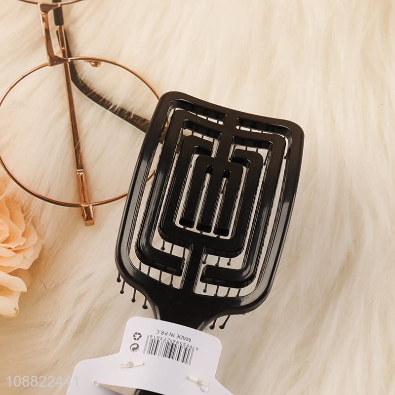 Best sale hollow anti-static hair comb hair brush wholesale