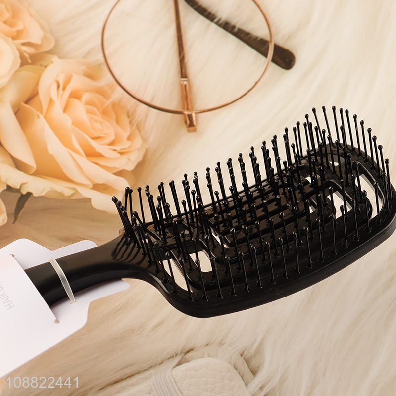 Best sale hollow anti-static hair comb hair brush wholesale