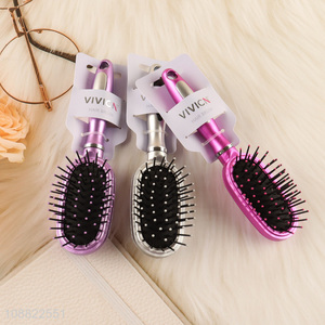 Best selling multicolor wide teeth anti-static hair comb wholesale