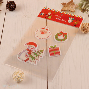 Hot Selling Christmas Window Stickers Clings for Home Decor