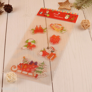 Hot Selling Christmas Window Clings Winter Holiday Stickers