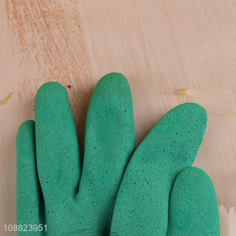 High quality non-slip cut resistant claw gardening gloves for planting