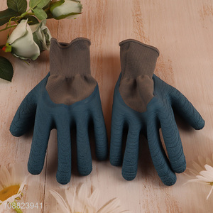 Wholesale wear resistant gardening <em>gloves</em> dipping <em>gloves</em> for adults
