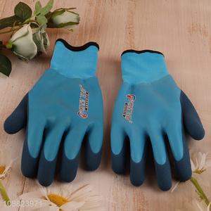 Hot selling winter warm wear resistant non-slip safety work gloves