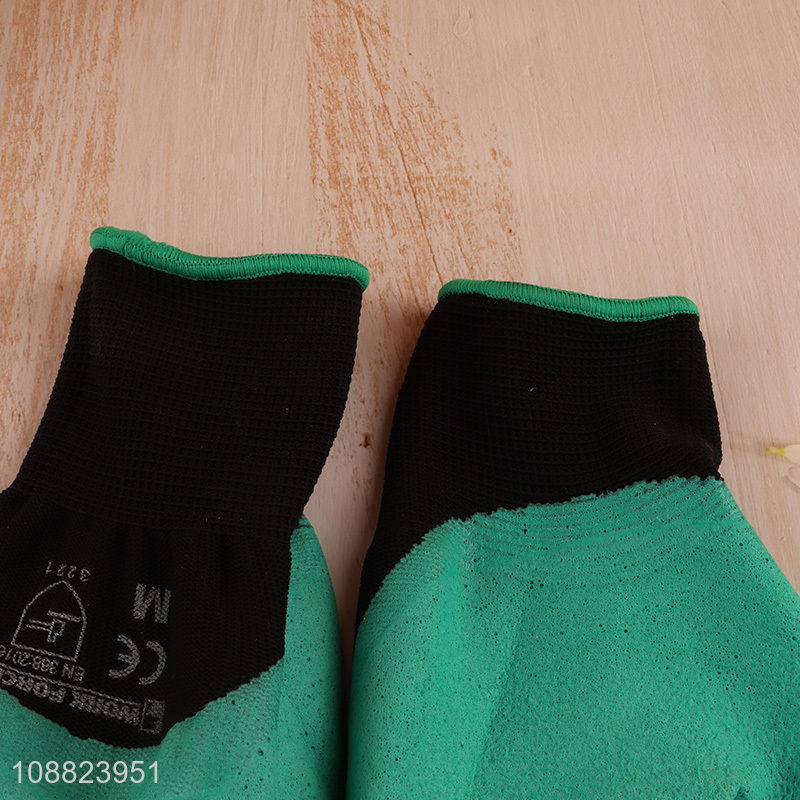 High quality non-slip cut resistant claw gardening gloves for planting