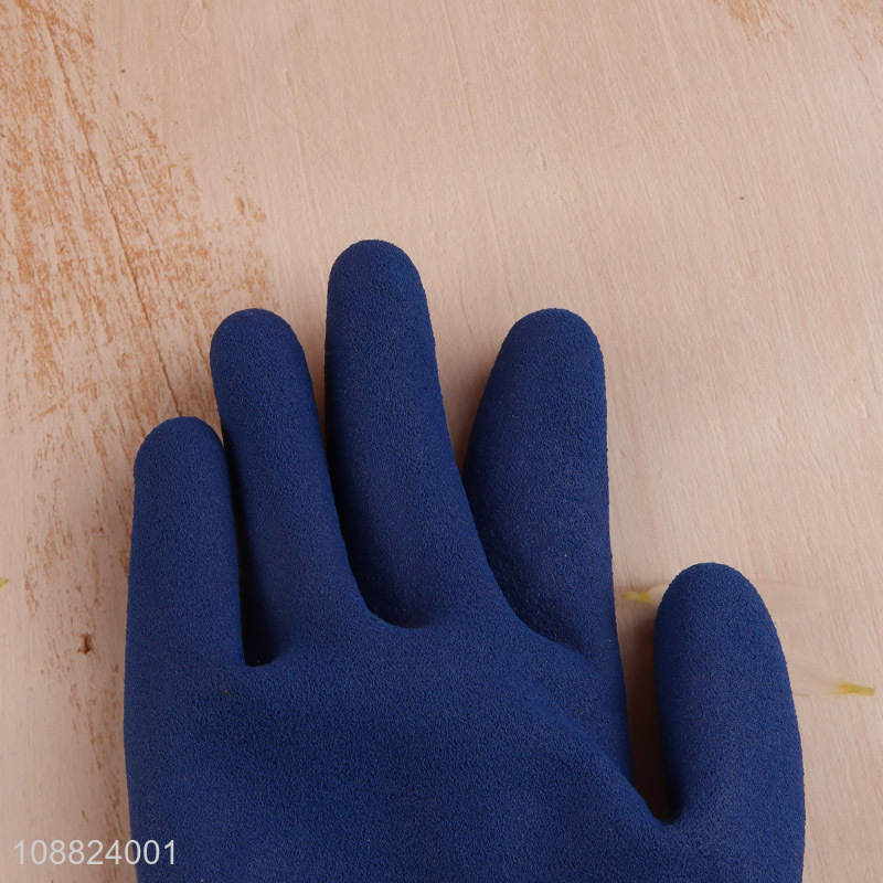 Wholesale durable dipping gloves gardening gloves safety work gloves