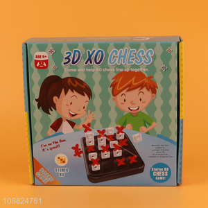 High Quality 65PCS 3D XO Chess Board Game <em>Toy</em> Family Game <em>Toy</em>