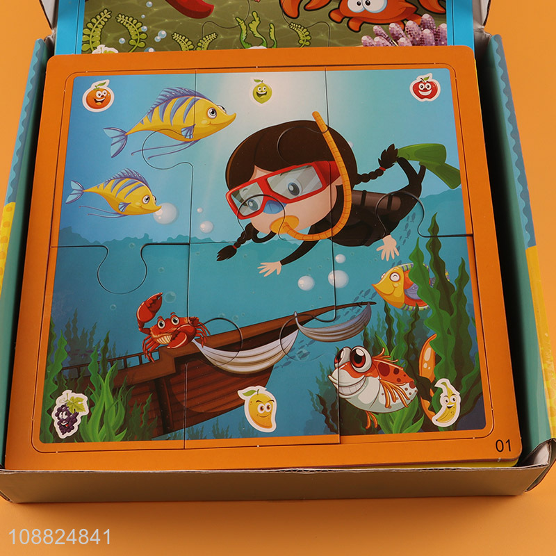 China Imports Ocean Explorers Story Game Jigsaw Puzzle for Kids