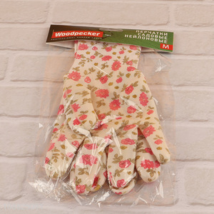 Wholesale flower printed gardening <em>gloves</em> wear resistant work <em>gloves</em>