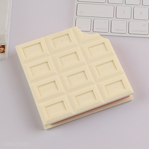 Wholesale white chocolate scented memo pad notepad school <em>stationery</em>