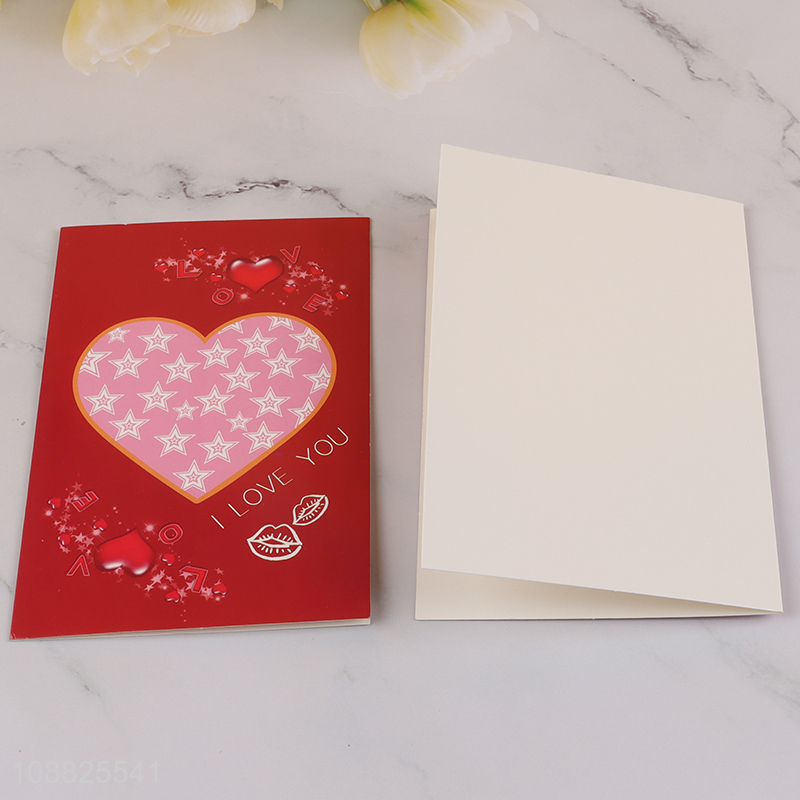 Wholesale 8PCS Valentine's Day Cards for Husband Wife Boyfriend Girlfriend