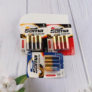 New arrival 1.5v super alkaline batteries set for sale