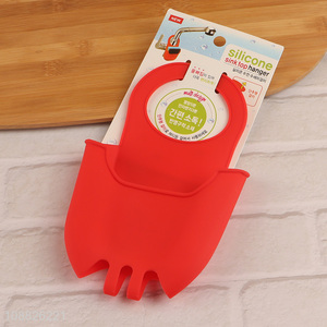 Good quality kitchen sink hanging drain <em>storage</em> <em>bag</em> sponge holder