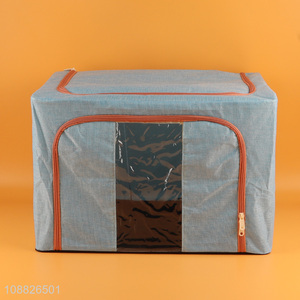 Good quality metal frame oxford cloth collapsible <em>storage</em> <em>box</em>