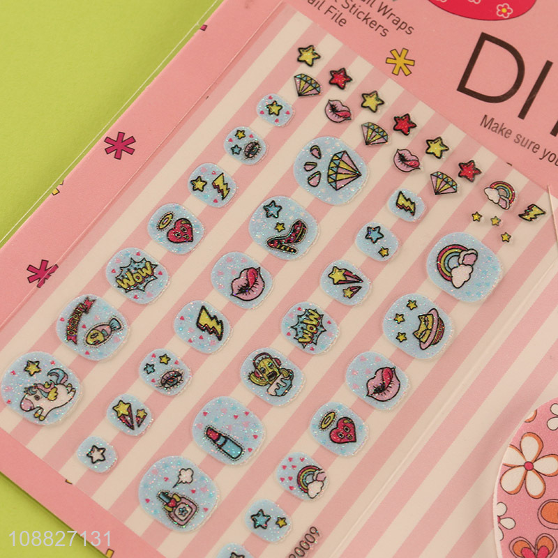 Good price diy nail art decoration nail sticker for sale