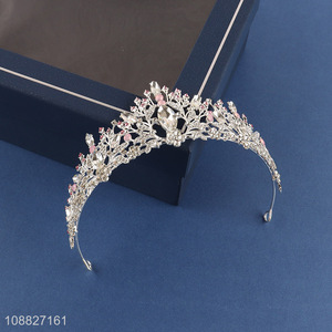 Best selling fashionable princess crystal tiaras for hair accessories