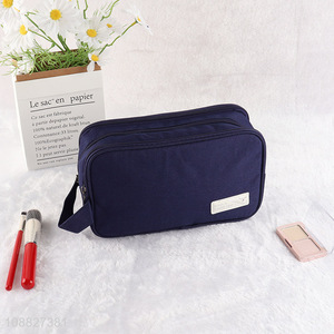 Factory price polyester makeup bag cosmetic bag for travel