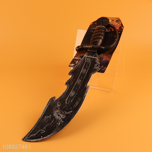 Hot selling Halloween pirate costume accessories plastic sword <em>toy</em>
