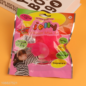 Wholesale Fun Water Filled Bubble Ball TPR Balloon <em>Toy</em> for Kids