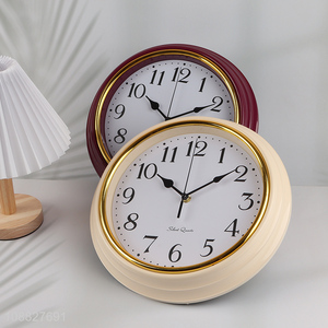 High quality vintage wall clock silent quartz wall clock