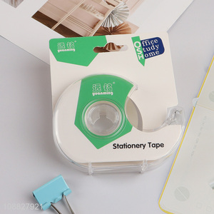Wholesale magic invisible stationery tape with tape dispenser for students