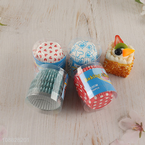 Best price 100pcs disposable <em>paper</em> cake <em>cup</em> for baking tool