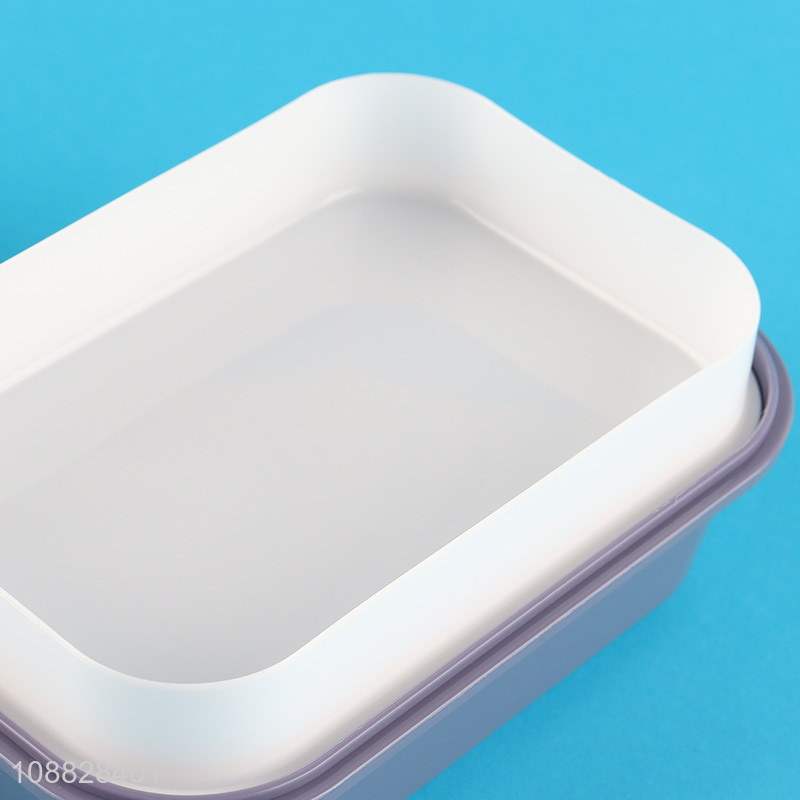 Yiwu factory plastic food container lunch box for sale