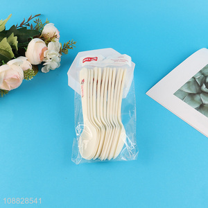 Best sale disposable 12pcs plastic spoon set