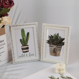 Wholesale Plastic <em>Photo</em> <em>Frame</em> for Home Desktop Decoration