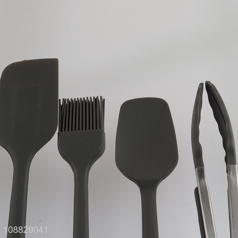 Wholesale 4pcs/set heat resistant non-stick kitchen utensils for cooking