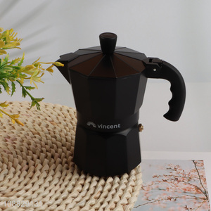 High Quality Aluminum Moka Coffee Pot Stovetop Espresso Maker