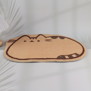 New product cute cat bath mat anti-slip absorbent bathroom <em>rug</em>