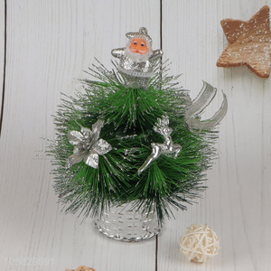 Hot selling mini artificial <em>Christmas</em> <em>tree</em> for home office decoration