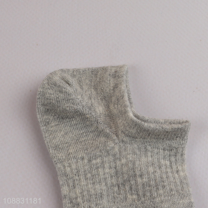 Good quality soft breathable cotton low cut socks for women