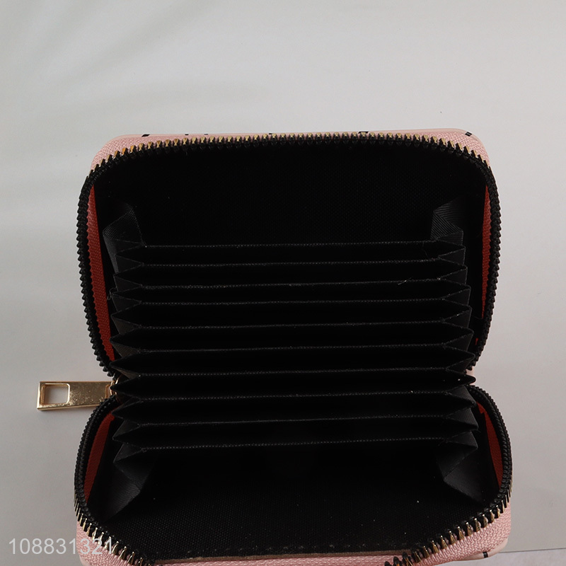 Hot sale women's wallet pu leather wallet credit card holder