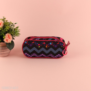 Hot selling students stationery polyester pencil bag wholesale